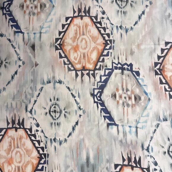 One of a Kind Silk Scarf Manufacture Sample - Vialegeno Disegni Italy 18" x 32" - Picture 3 of 10